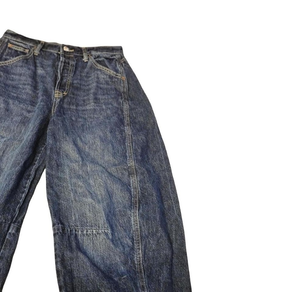 Universal Thread Darted Barrel Ankle Jeans Blue Medium Wash 8R - Picture 3 of 6